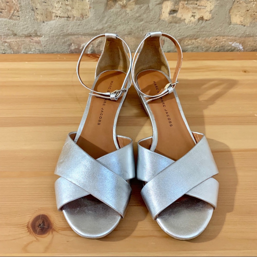 Marc by Marc Jacobs Criss Cross Wedge Sandal
